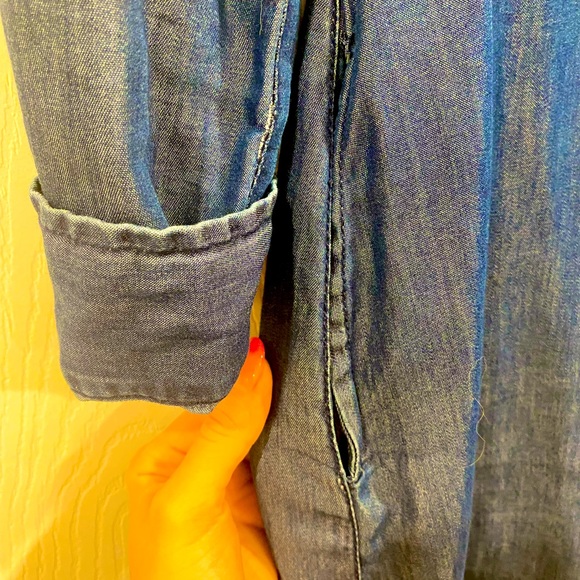 Knee Length to Below Knee Guess Womens Jean Dress - Picture 3 of 6